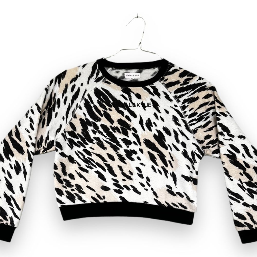 Cheetah Print Sweatshirt